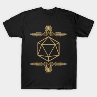 Art Deco D20 T-Shirt